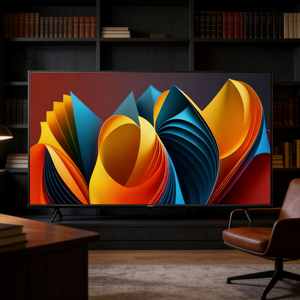 Televisor Inteligente <span class=keywords><strong>QLED</strong></span> de <span class=keywords><strong>65</strong></span> Pulgadas, 4K, 75Hz, Voltaje Amplio 110V-220V, Pantalla de Inicio Personalizada para Hogar, Hotel, Dormitorio, África, Ghana, Medio Oriente - Product Image 6