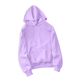 Sudaderas cómodas para mujer con pedrería, tela suave y detalles brillantes para armarios modernos e informales. - Product Image 1