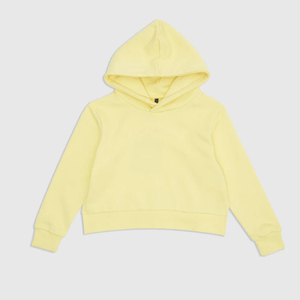 Conjunto de Sudadera con Capucha Amarilla para Bebés Niñas, Manga Larga, Corte Holgado, Chándal de Algodón, Ropa Casual de Primavera para Bebés y Niños Pequeños - Product Image 4