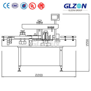 Machine d'étiquetage entièrement automatique à double position |   Applicateur de précision à grande vitesse pour l'avant et l'arrière, étiquetage enveloppant - Product Image 4
