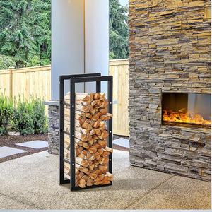 Petit support à bois pliable minimaliste en forme de X, disponible à prix de gros. - Product Image 5