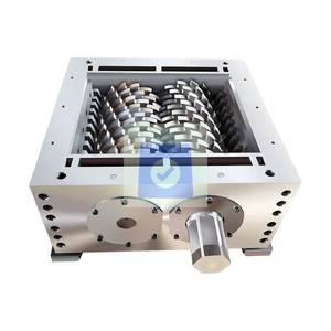 ใบมีดตัดแบบแข็งแรงทนทานสำหรับเครื่องย่อยขยะ  วัสดุเหล็ก H13 รับประกัน 3 เดือน ใช้ในบ้านได้ สำหรับพลาสติกและยาง - Product Image 2