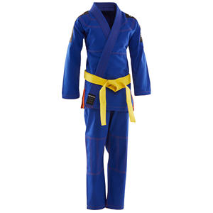 Uniforme de karaté en coton 100 % personnalisé en gros, durable, style OEM ODM, vêtement d'arts martiaux, coupe classique pour le sport - Product Image 3