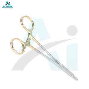 Portaagujas profesional de ALMAC, diseñado para suturas de precisión en procedimientos quirúrgicos médicos, dentales y veterinarios - Product Image 2