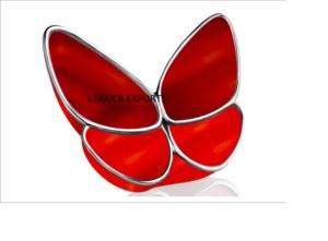 Urnes de crémation de papillon de couleur de perle noire pour le fabricant indien de cendres humaines - Product Image 4