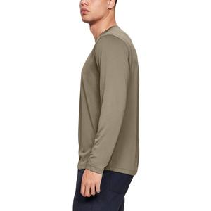 Vêtements décontractés à prix abordable, t-shirt de couleur unie coupe ajustée, t-shirt à manches courtes en polyester à séchage rapide pour hommes, le plus vendu - Product Image 5