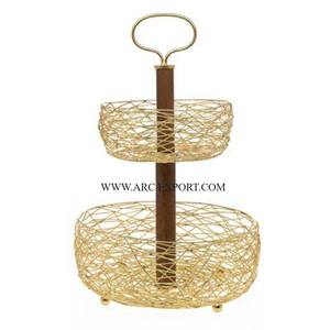 Set of 2 Different Size Jute Fruit and <b>Vegetable</b> <b>Storage</b> Baskets Customized Shape Top Selling Handmade <b>Kitchen</b> Decor Basket - Product Image 4