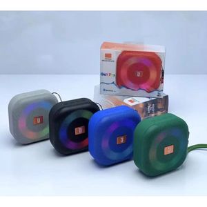 Anello a LED leggero tascabile portatile Bluetooth altoparlante senza fili con cinturino per cellulare universale - Product Image 4