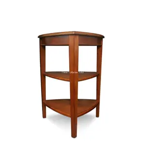 SHIELD TIER CORNER TABLE IN GLAZED / Wooden Cupboard Bedroom Furniture Home Furniture Solid wooden apartment CABINET CUPBOARD