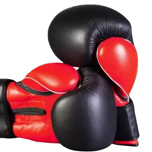 Gants de boxe professionnels personnalisés 14oz Gants de boxe d'entraînement sportif colorés de haute qualité Gants en cuir personnalisés du Pakistan - Product Image 6