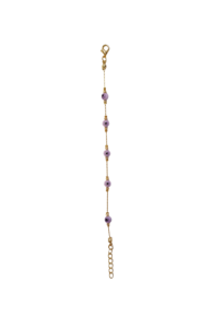 Bracelet en acier inoxydable plaqué zircon DAFNI BIG PAZAR - Cadeau tendance - Product Image 5