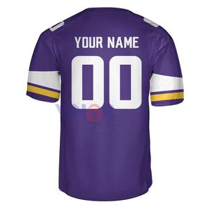 2025 peso ligero cómodo fútbol americano Jersey nueva llegada bajo Moq diseño su propio fútbol americano Jersey OEM servicio - Product Image 2