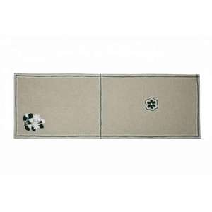 Camino de Mesa Antideslizante de Algodón Bordado con Diseño de Remolino, Estilo Japonés, Disponible a Bajo Precio desde India - Product Image 1