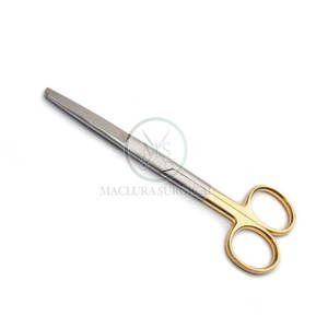 Ciseaux chirurgicaux manuels en acier inoxydable pour usage clinique vétérinaire et tâches de dissection de coupe délicate - Product Image 1