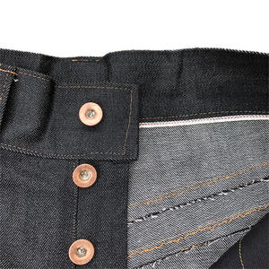 Hot Sale Streetwear Custom Oversized 510g <b>Denim</b> Jeans New Fashion High Quality Black Hip Hop Baggy Jeans Pants for Men - Product Image 5