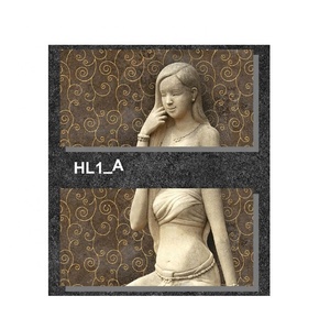 ศิลปะสมัยใหม่พิมพ์ลายดิจิตอลเนื้อด้านเซรามิกเคลือบผิวด้านสำหรับตกแต่งผนังห้องนั่งเล่นกระเบื้อง300X600มม. คุณภาพส่งออก - Product Image 1