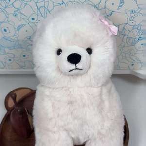 Sac à dos en peluche doux en coton PP, figurine de chien saucisson Otto de Jelly Cat, mignon modèle de dessin animé style Pomeranian, cadeau d'anniversaire - Product Image 3