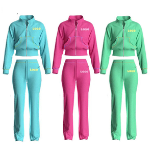 Conjunto Deportivo de Invierno Personalizado al por Mayor para Hombre y Mujer, Traje de Entrenamiento Deportivo Transpirable, Ropa de Gimnasio de 2 Piezas, OEM/ODM - Product Image 1