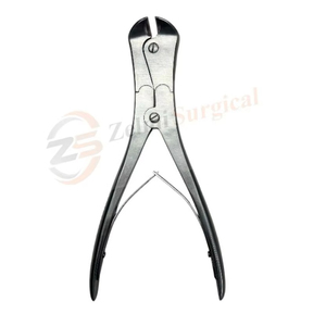 Cortador de alambre de acero inoxidable alemán Manual de instrumentos ortopédicos de 23Cm de la mejor calidad con pasador frontal canulado de Punta TC - Product Image 1