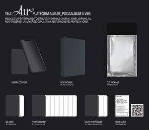YEJI - [AIR] 1er Mini Álbum (Versión POCA ALBUM) Álbum de KPOP Más Vendido en Corea - Product Image 4
