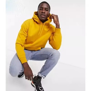 เสื้อมีฮู้ดแฟชั่นสำหรับผู้ชายเสื้อฮู้ดสวมหัวผ้าคอตตอนสำหรับผู้ชายเสื้อฮู้ดแบบสั่งตัดขนาดโอเวอร์ไซส์สำหรับผู้ชาย - Product Image 4