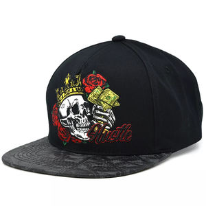 Gorra de béisbol de 6 paneles al por mayor caliente con Cierre trasero de hebilla metálica - Product Image 2