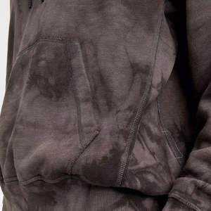Mens <b>Acid</b> <b>Wash</b> Hoodie Custom Oversized Premium Quality Fleece Wholesale Bulk Quantity - Product Image 5