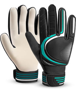 Gants de gardien de but à doigts entiers, nouvelle conception, vente chaude, haute qualité, latex respirant, léger, imperméable, sangle de poignet réglable - Product Image 1