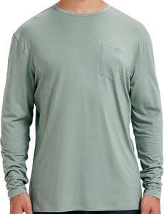 Camisetas informales transpirables para hombres y mujeres de punto de algodón suave con bolsillo práctico cómodo y diseño de timbre - Product Image 1