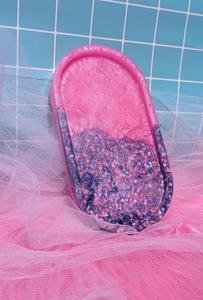 Resin Decorative <b>Tray</b> in Multiple Colors Cosmetic Organizer Home Decor Oval Resin <b>Tray</b> Vanity <b>Tray</b> High Quality - Product Image 4