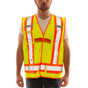 Chaleco Reflectante de Seguridad de Alta Calidad Color Naranja, Chaleco de Seguridad Multiusos de Colores Mixtos, Diseño Casual de Alta Demanda - Product Image 4