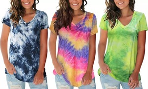 Camisetas de Yoga informales de verano de manga corta con cuello redondo sólido personalizado de alta calidad para mujer 100% algodón Anti-Pilling - Product Image 6