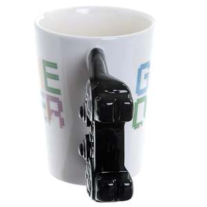 Classic Novelty 3D Controller Design <b>Ceramic</b> <b>Cup</b> Game Over Mug with 400ml Capacity Stoneware Clay Material ODM Model for Gifts - Product Image 3