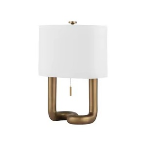 Lampe de table moderne en fer pour la décoration de la chambre à coucher Éclairage d'appoint élégant pour la maison Lampe de bureau en métal fabriquée à la main - Product Image 1