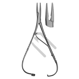Porte-aiguille dentaire mathématiques avec pince orthodontique, boîte de 5.5 ", Instrument chirurgical en acier inoxydable - Product Image 1