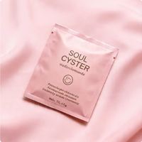 Emballage personnalisé en sachet en aluminium biodégradable pour cosmétiques, sachets d'échantillons en plastique à trois soudures latérales