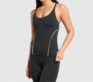 Gran oferta, ropa de Yoga para mujer, camiseta sin mangas transpirable, camiseta sin mangas informal de verano para mujer, chaleco cómodo - Product Image 4