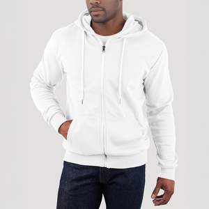 Zipper Hoodie 100% Cotton Lined Stonewashed Digital Printed 3D Embroidery - Product Image 1