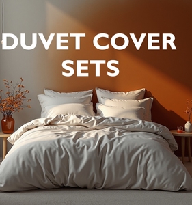 Parures de couette 100% coton piqué jacquard couleur unie respirantes tissées 80S80S poids moyen 300 g/m² 230 cm 118/120 - Product Image 1