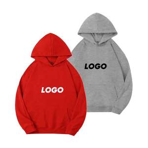 Sudadera con Capucha de Invierno para Hombre y Mujer, 100% Algodón, Transpirable, Informal, Color Sólido, 500g, Venta al Por Mayor - Product Image 3