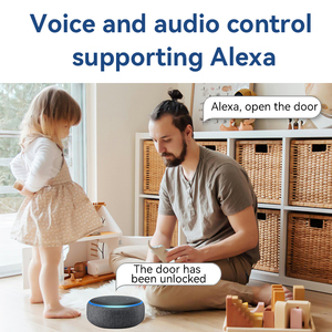 Turui ttlock BLE vân tay passwor thẻ chìa khóa ứng dụng điều khiển từ xa thông minh khóa cửa thông minh - Product Image 4