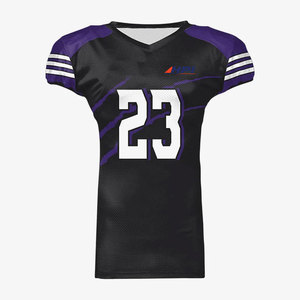 Uniforme d'équipe personnalisé en tissu respirant, maillot de football américain sublimé sur mesure, vêtements de sport d'équipe, fabricant en gros - Product Image 1