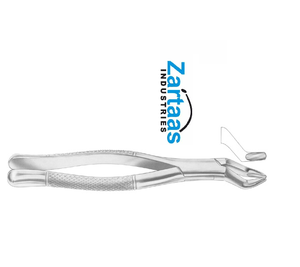 Pince d'extraction en acier inoxydable de haute qualité troisième molaire supérieure fig 210H Fabricant et exportateur - Product Image 1