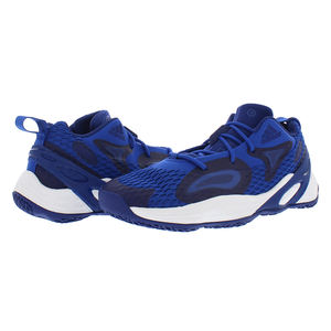 Chaussures unisexes Adidas Sm Exhibit A Couleur : Bleu/Blanc 100% authentiques - Product Image 3