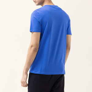 Verano vendedor caliente personalizado impreso Logo camisetas hombres camisetas al por mayor 100% algodón tripulación, fitness microfibra Camisetas cuello redondo - Product Image 4