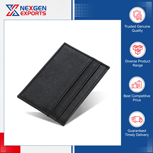 Tarjetero de Cuero PU Multifuncional de Primera Calidad, con Bloqueo RFID, Marca Nexgen Exports, Estilo Moderno, Disponible en Existencia - Product Image 4
