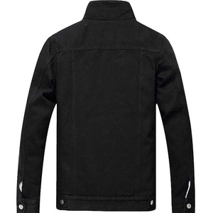 Chaquetas de Hombre a la Moda, Chaquetas Clásicas de Mezclilla para Hombre, Chaqueta Ligera para Hombre con Bolsillos y Ajuste Ajustable - Product Image 3