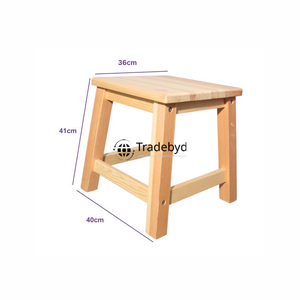 Tabouret en bois écologique réglable fabriqué à la main pour la décoration moderne d'appartement et d'école Tradebyd - Product Image 5