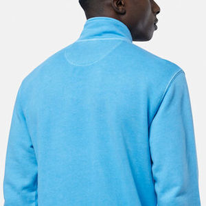 Sudadera de hombre transpirable con media cremallera para invierno 2024, ecológica, personalizable, ODM, al por mayor - Product Image 4