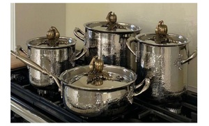 Casseroles en Aluminium Fait Main Ruffoni Écologiques Compatibles Gaz & Induction Design Moderne Faitouts de Cuisine - Product Image 4